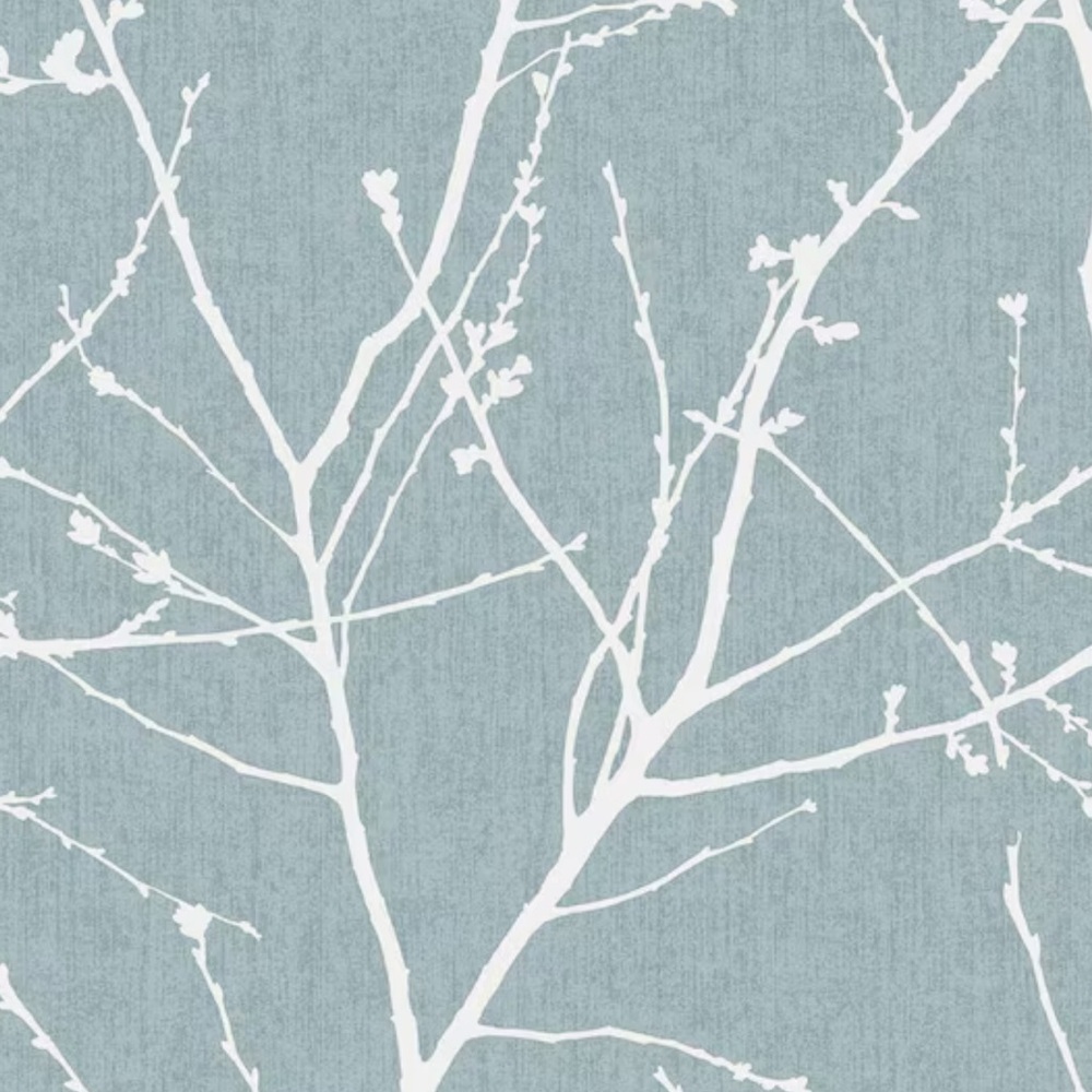 New 2 rolls Innocence Duck Egg Wallpaper by Graham & Brown